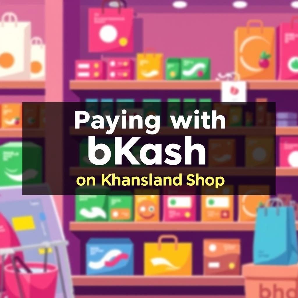 Paying with bKash on Khansland Shop